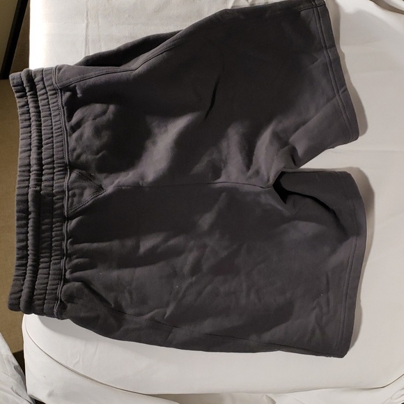 JoyLab Dark Gray Tie Waist Boyfriend French Terry Shorts Size XS NWOT - Picture 2 of 8